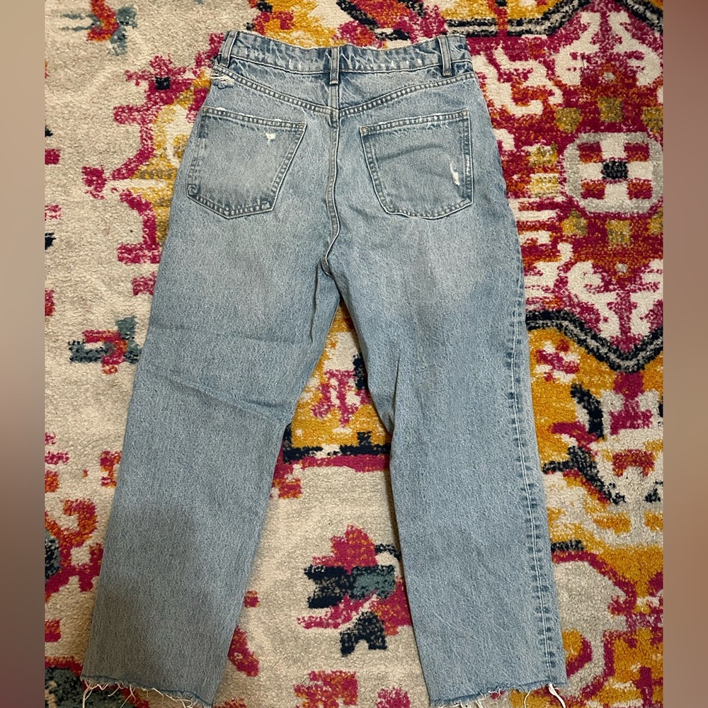 Zara Knee Rip Jeans - Picture 3 of 4